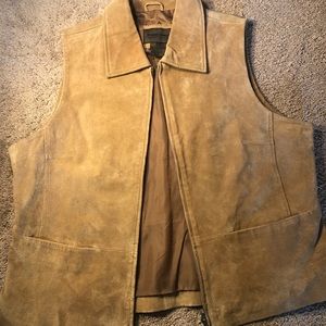 Brandon Thomas leather vest XL